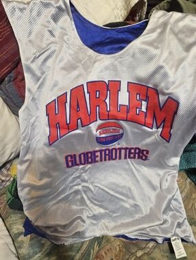 Harlem Globetrotters Reversable Kids Basketball Jersey